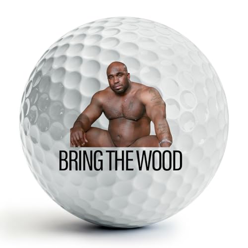 AICase Barry Wood Golf Ball Barry Wood Gifts for Golfers Golf Gifts Accessories Funny Gift Ideas White Elephant Gifts for Men Women Dad Mom Birthday Christmas Stockings Stuffers
