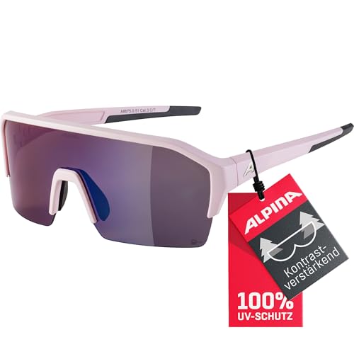 ALPINA Unisex, Sportbrille, Light-Rose Matt, Einheitsgröße