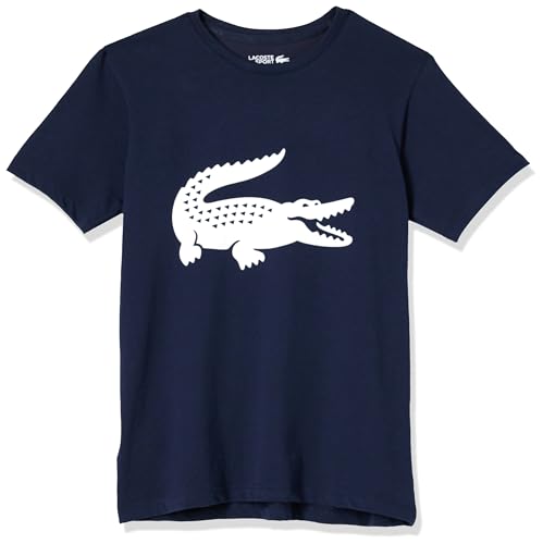 Lacoste Unisex-Child Boys' Sport Cotton Poly Graphic Tee Shirt