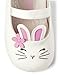 Gymboree,Bunny Ear Slip On Ballet Flat,White Bunny,3-6 Months