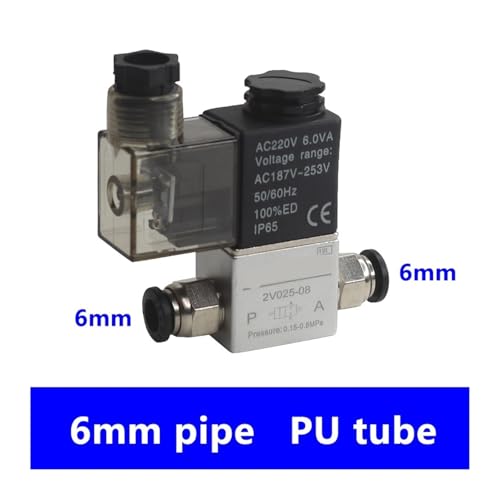 Électrovanne pneumatique 220V 2V025-4F vanne de commande air comprimé