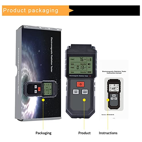 Electromagnetic Radiation Tester - Electromagnetic Radiation Tester | Electric Field Radiation Detec