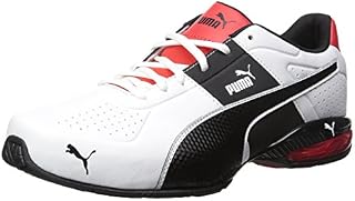 PUMA Men's Cell Surin 2.0 FM Sneaker White Black, 13 M US