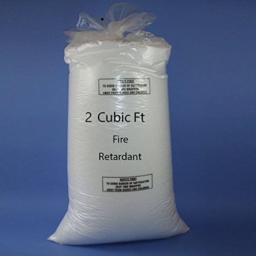 Bean Bag Filling Refill Booster Polystyrene Extra Beads Top Up Bag Beans Balls Various Sizes (6 Cubic Feet)