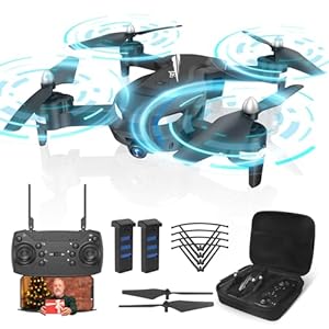 T26 Drone with Camera for Adults/Kids - Long Distance RC Quadcopter Equipped, 1080P HD Camera Drones for Beginners, Girls/Boys Toys Birthday Present