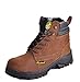 Price comparison product image SAFETOE M-8348 S3 SRC Nubuck Leather Composite Toe Anti Nail Metal Free Plate PU Sole (UK 11) Brown