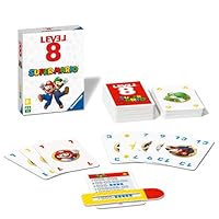 Ravensburger Super Mario Gifts and Toys - Level 8 Card Game for Kids and Adults Age 8 Years Up