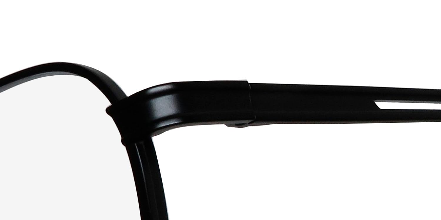 Hurley Hmo120 Sunset Cliffs - Marco de gafas de acero inoxidable duradero y elegante