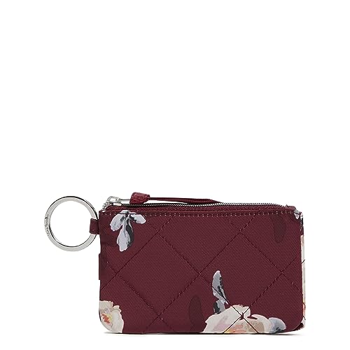 Image of Vera Bradley Women's Performance Twill Deluxe Zip ID Case Wallet With RFID Protection
