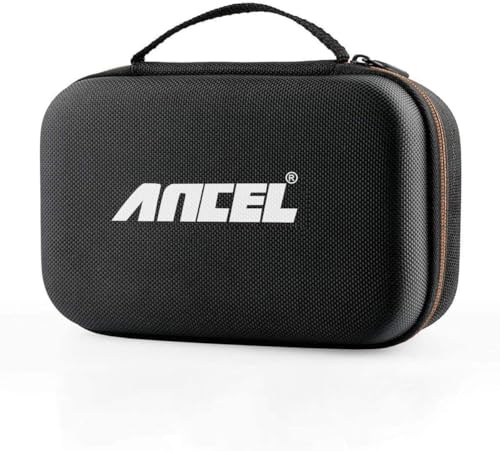 ANCEL Large Protective Case for OBD2 Scanner and Code Reader, Diagnostic Scan Tool Battery Tester, Storage Box (L) Compatible with ANCEL Products