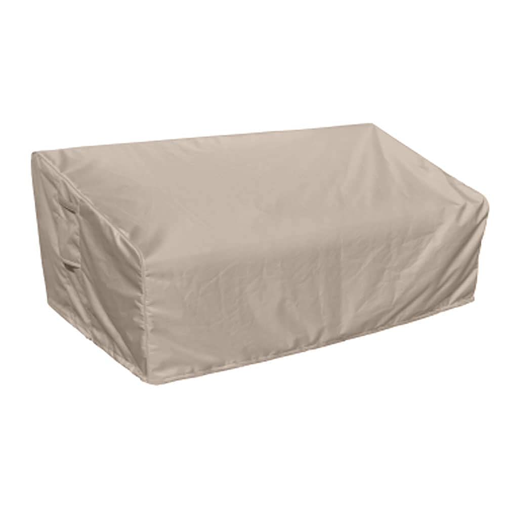 Loungeset Sofa Schutzhülle 175 x 100 H: 85/65 cm | Atmungsaktiv | Wasserdicht | UV - beständig | Doppelt genähte, PU-versiegelte Naht | Elastischer Kordelzug |