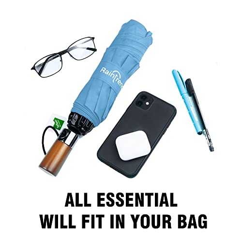 Image of Automatic Open Close Compact Travel Umbrella with Wind Vent Umbrella big size Lightweight Windproof Folding for men Women