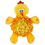 Outward Hound by Nina Ottosson Snuffle Palz Plush Snuffle Mat Dog Treat Puzzle, Non-Slip, Yellow, Chicken