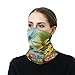 ZGHQHCDRH Dragonfly Garden Spring Neck Gaiter Personalized Soft Windproof Face Cover Cozy Winter Neck Warmer Gator Scarf Multipurpose Fashion Breathable Bandana Face Mask Scarf for Adult
