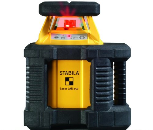 Stabila 17106 - Nivel roto-laser set lar 250 Con receptor REC 300 Digital