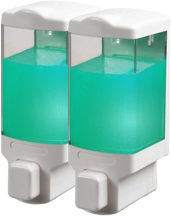 Soap Dispenser Soap Dispenser Kitchen Bathroom Countertop Soap Dispenser Soap Body Oil Lotion Bottle Wall-Mounted Soap Dispenser (16.2 Oz) Bathroom Soap Dispenser(H)