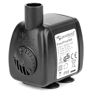 Aquatlantis EasyFlux 300 Aquarienpumpe Schwarz
