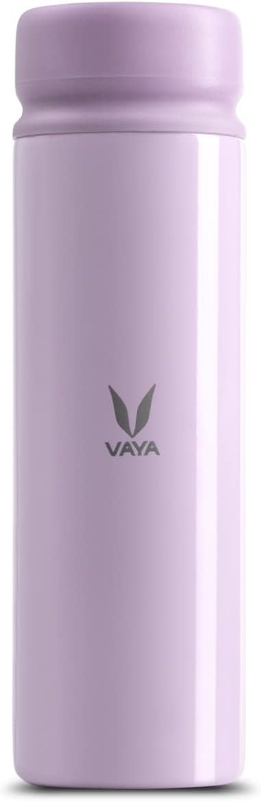 VAYA DRYNKPocket Steel Water Bottle - Insulated Stainless Steel Bottle for Office to Carry Your Drink, Small Water Bottle for Easy Hold, Thermosteel Hot Water Bottle, Size-250ml, Color - Lilac Love