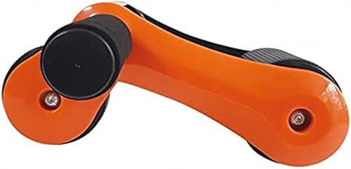 Miniatura 2 de Sveltus AB Roller - Zapatillas abdominales unisex para adultos, naranja y negro