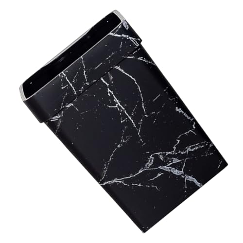 TOPBATHY Mülleimer Aus Marmor Vintage - Abfall Weiden Alter Mülleimer Marmorierte Mülltonne Menschlich Korb Schwarze Tonne Indoor-recyclingbehälter Windel Kompost Küche Deckel Plastik TOPBATHY Mülleimer Aus Marmor Vintage - Abfall Weiden Alter Mülleimer Marmorierte Mülltonne Menschlich Korb Schwarze Tonne Indoor-recyclingbehälter Windel Kompost Küche Deckel Plastik