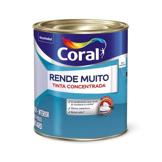 Tinta Acrílica Rende Muito Fosco Branco 900ml Coral