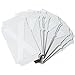 Brady 5080-X, 50833 2" Vinyl 5080 Series Letter Label w/Legend: X, 50 Packs of 10 pcs