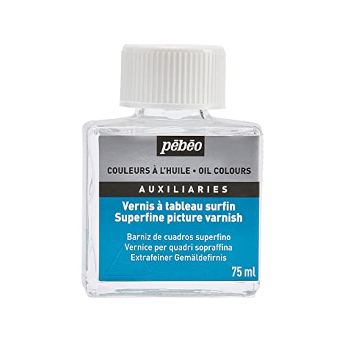 Pébéo Peinture Flacon de Vernis à Tableau Surfin de 75 ml Transparent