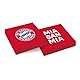 amscan 20 Servietten * FC Bayern MÜNCHEN * zur Fussball-Party und Geburtstag | Fan FCB Fußball Kindergeburtstag Napkins Papierservietten