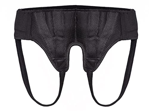 Faja lumbar para hernia inguinal, talla mediana ajustable miniatura 4