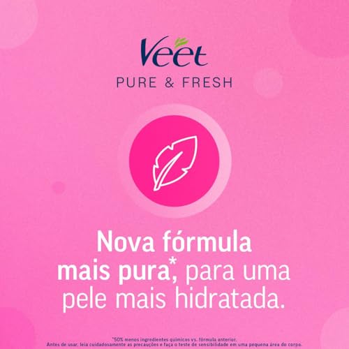 Veet - Pure Crema Depilatoria Corporal Para Mujer, Suavidad Duradera, Para Pieles Normales, 200ml - imagen 7