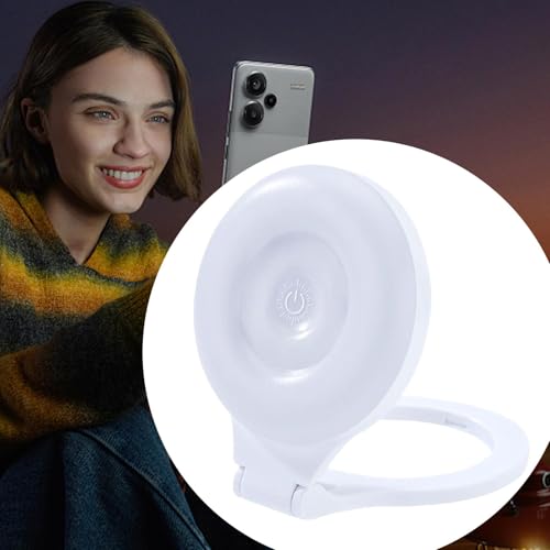 Luz portátil para selfie y videoconferencia con soporte magnético recargable 2