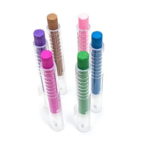 Weimy Dustless Pushable School Chalk Non-Toxic Colored Chalk 1.0Mm Tip Art Tool For Chalkboard Blackboard Kids Children Drawing Writing, 24 Pack (24Colorful) #TOP5