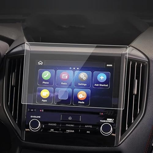 Protection d'écran Subaru Crosstrek contre les rayures du verre trempé de navigation 11,6"
