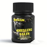 ANIXIKE Smelling Salts for Athletes & Powerlifting – Portable Strong Salts for Instant Wake Up & Energy Boost – Perfect for Hockey, Football, Weightlifting, Gym Bag, Locker