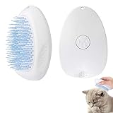 🐾【Komfortable Handhabung】Die ergonomische Haustierbürste verfügt über oben und beidseitige Partikeldesigns. Sie kann rutschfest sein und sich wohl fühlen, um Verletzungen durch Haustiere zu vermeiden, die durch Handrutschen während des Gebrauchs verursacht werden.