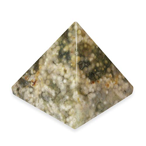 CrystalAge Ocean Jasper Pyramid - YOJ2 - Mini