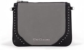 pochette grigio con tracolla graceful