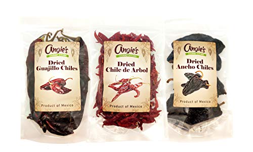Dried Chili Pepper Trio Pack 12oz | Includes pack