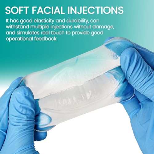 Image of Transparent Facial Injection Lip Model,for Filler Practice | Micro Plastic Surgery Teaching, Beautician Teaching, Injection Training for Medical Students Doctors