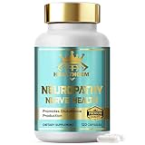 Neuropathy Support, Natural Nerve Supplement, Nerve Savior for Neuropathy with Pure Alpha Lipoic Acid, Fortify Nerves in Hands, Neck, Feet & Toes - 120 Capsules | 40-Day Supply