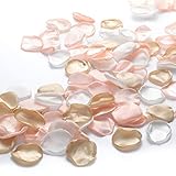 Gazeer 600PCS Rose Petals Silk Artificial Flowers Petals Flower Girl Scatter Petals Fake Scatter...
