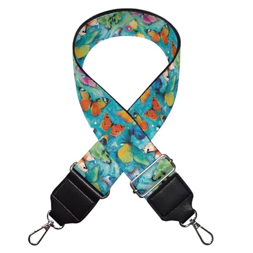 Image of Adjustable Purse Strap for Women, Crossbody Wide Handbag Strap Replacement, Sturdy Bag Strap with Silver Hardware