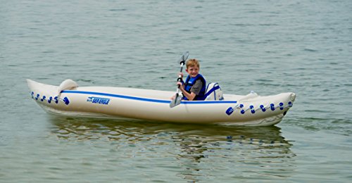 Sea Eagle Se370 Inflatable Sports Kayak Quicksail Package #TOP2