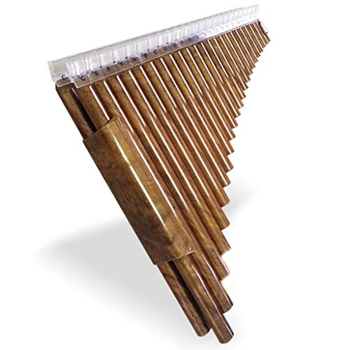 Pan Flutes With Mouthpiece And Aluminum Box, Double Row 48 Pipes, 12 Averages, Suitable For Professional Performance, Favorite (Size : 34345 Cm) #TOP19