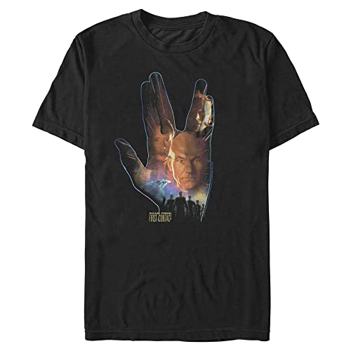 T-shirt Star Trek First Contact coton haut grande taille pour homme