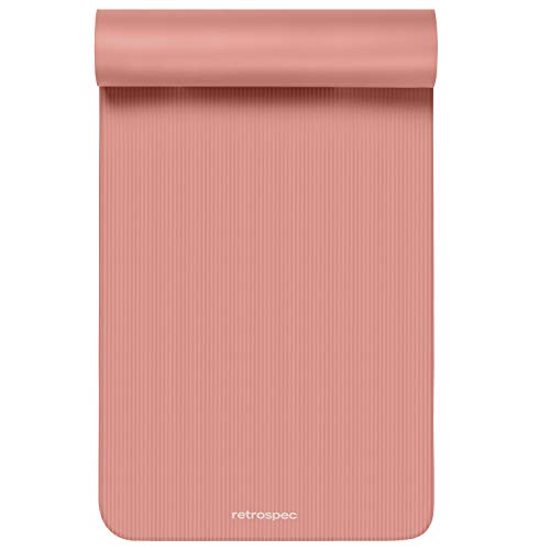 Retrospec 4442 Solana Yoga Mat 1/2 Inch Thick W/Nylon Strap thumb #1