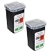 Lurrose Razor Disposal Container: 2Pcs Razor Blade Dispenser - Blade Disposal Container for Used Waste Sharps