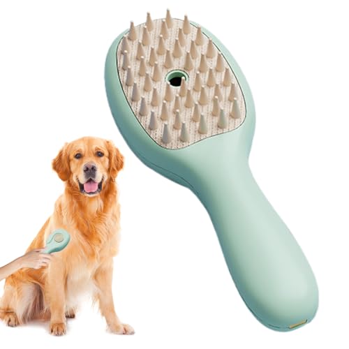 Cepillo de vapor para mascotas cachorro y baño de limpieza diaria interior