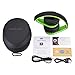 immagine 1PowerLocus P1, Cuffie Bluetooth Senza Fili Over-Ear Cuffie, Stereo Pieghevoli Auricolari, Wireless Cuffie Riduzione del Rumore con Microfono per iPhone, Samsung, LG, iPad, PC, iPod (Nero/Verde)