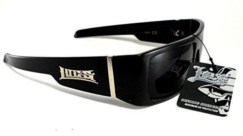 Locs Hardcore Gangster Thug Biker Sunglasses Mens Black Lc593